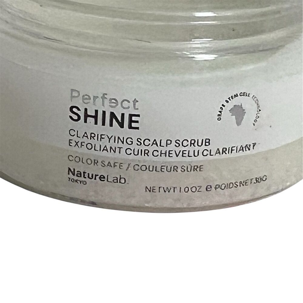 NatureLab Tokyo Perfect Shine Clarifying Scalp Scrub 1oz Travel Size